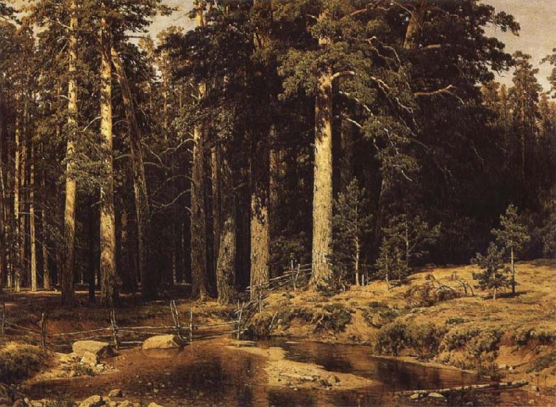 Ivan Shishkin Mast-Tree Grove Spain oil painting art